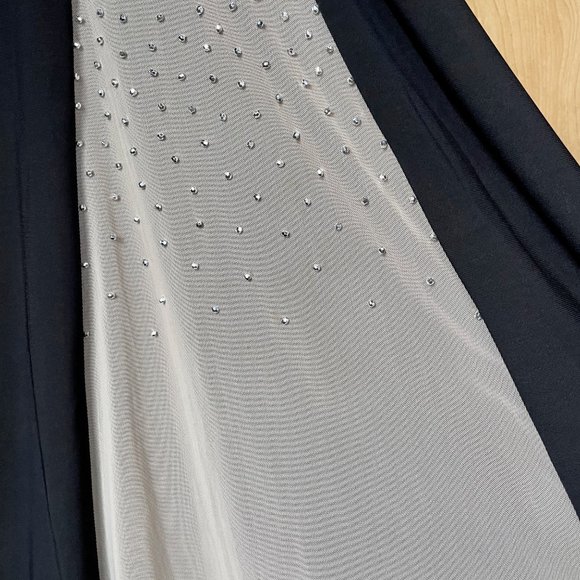 Avery G (AQUA) Embellished Illusion Gown - Picture 10 of 14